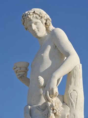 Bacchus,Deseine,statue
