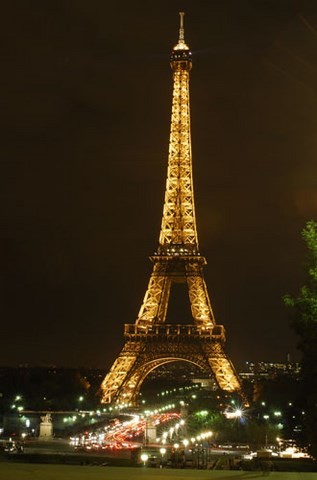 Tour Eiffel, nuit