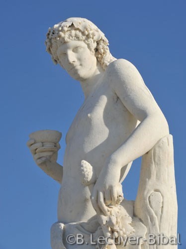 Bacchus,Deseine,statue