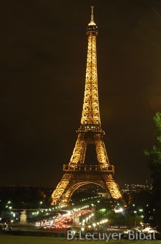 Tour Eiffel, nuit